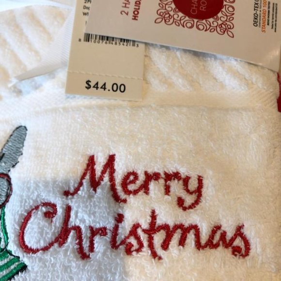 Chateau Royale Holiday Hand Towel Set - Picture 6 of 7